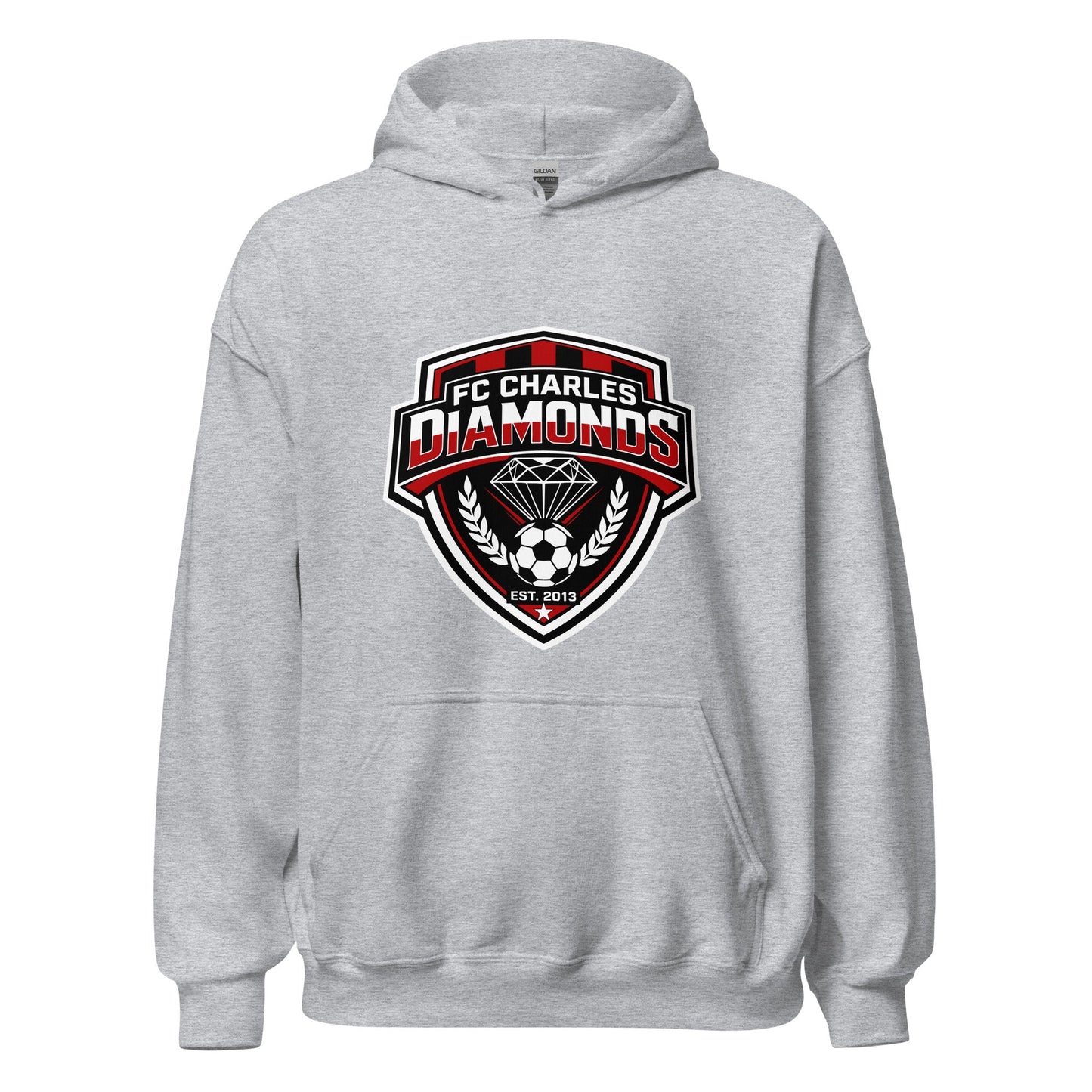 Classic | Hoodie | FC Charles: Diamonds | Emblem Logo