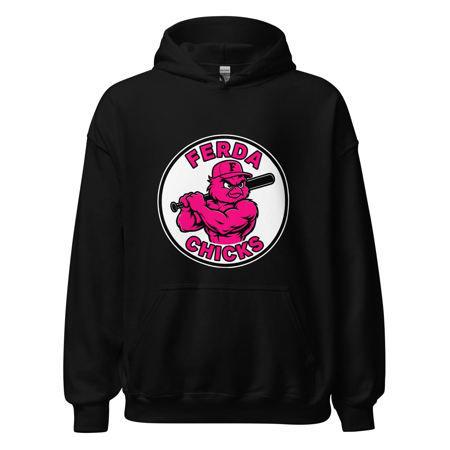 Classic | Hoodie | FerDa Chicks | Badge Logo