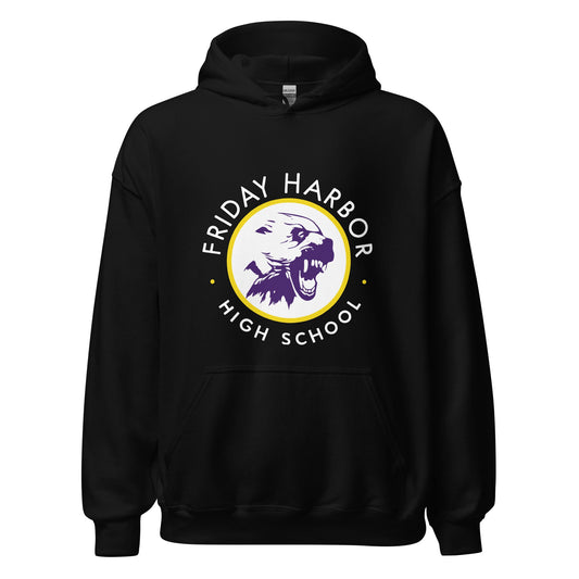 Classic | Hoodie | Friday Harbor Girls Basketball | Alt Logo