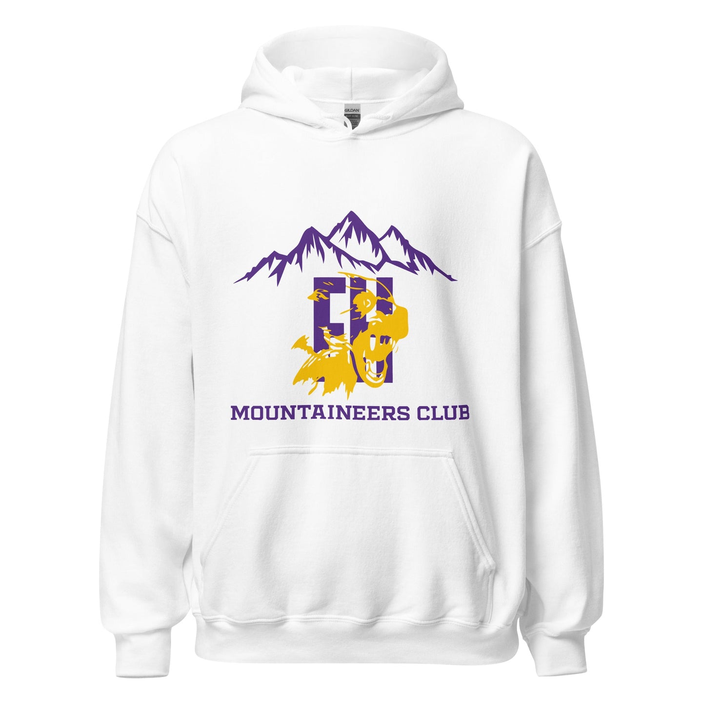 Classic | Hoodie | Friday Harbor High School Mountaineers Club | Mountaineers Logo