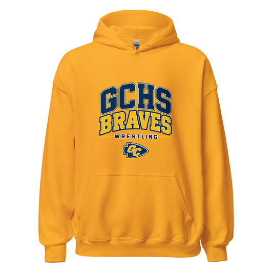 Classic | Hoodie | Grant County High School Wrestling | Vanguard Logo