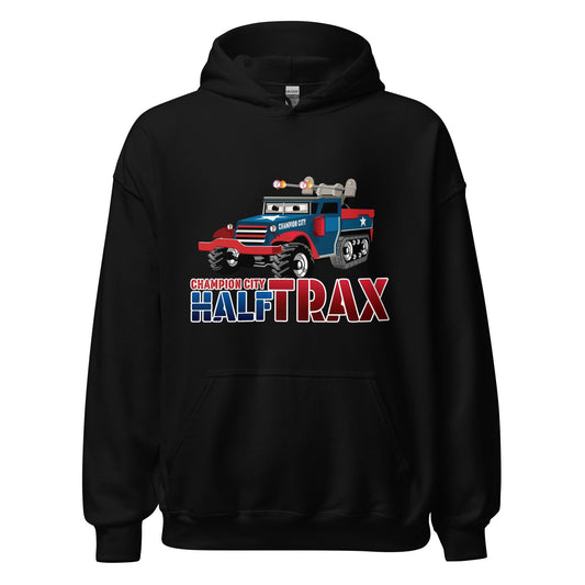 Classic | Hoodie | Half Trax Baseball | Mascot Logo