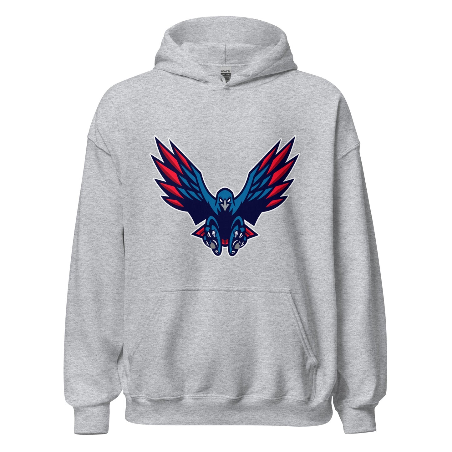 Classic | Hoodie | HSE | Vortex Raptor Mascot Logo
