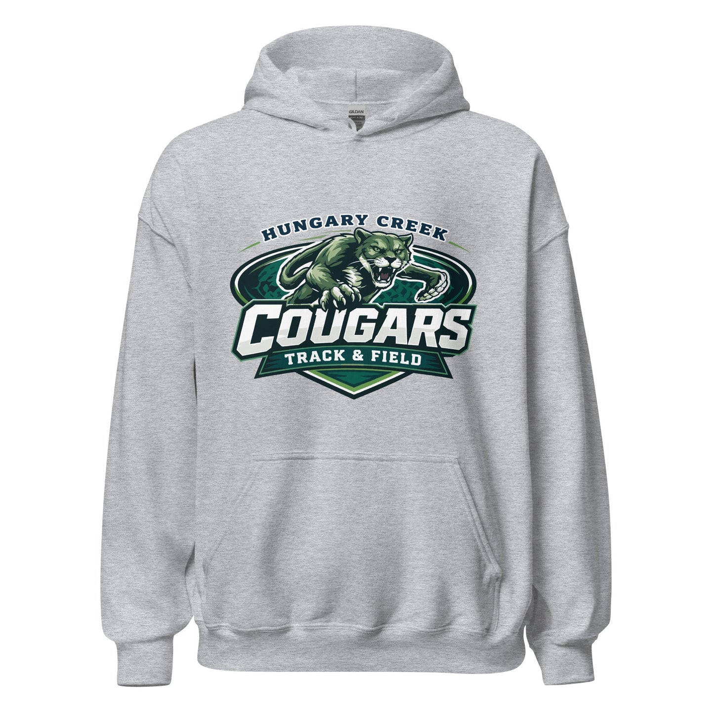 Classic | Hoodie | Hungary Creek Cougar | Shield Logo