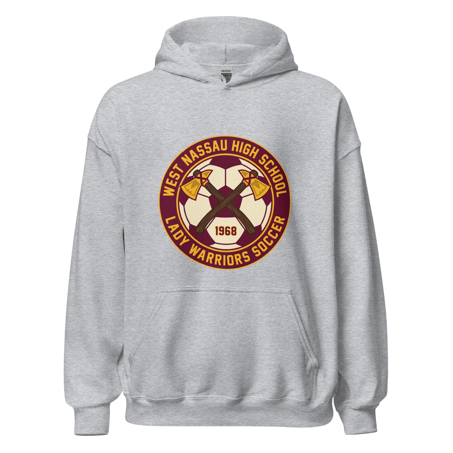 Classic | Hoodie | Lady Warrior Soccer Booster Club | Lady Warriors Logo