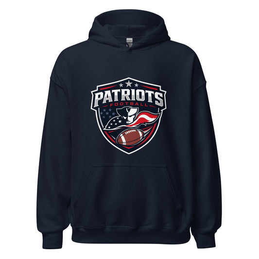 Classic | Hoodie | LFMS Athletics | Patriots Football Logo