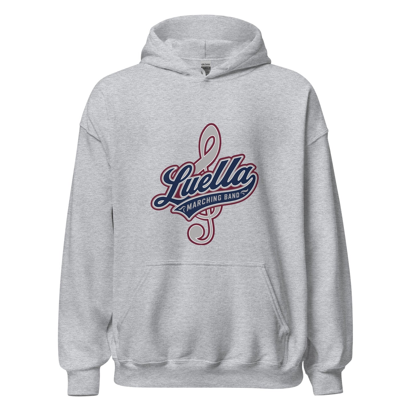 Classic | Hoodie | Luella High School Marching Band | Crest Logo