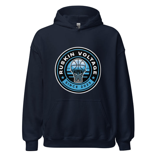 Classic | Hoodie | Maximum Voltage Athletics District | Hoop Crest Logo