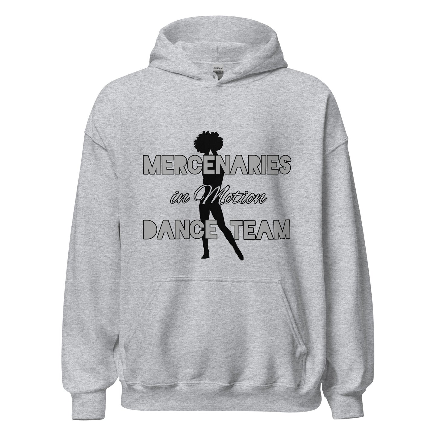 Classic | Hoodie | Mercenaries in Motion Dance Team | Silhouette Logo