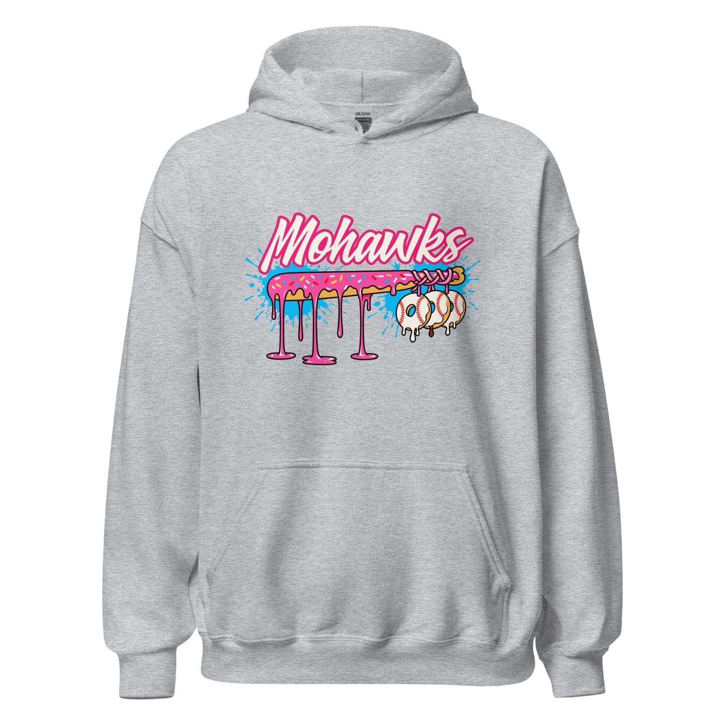 Classic | Hoodie | Mohawks | Pink Batters Logo