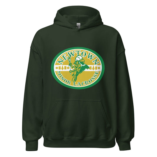 Classic | Hoodie | Newtown Minor Lacrosse | Emblem Logo