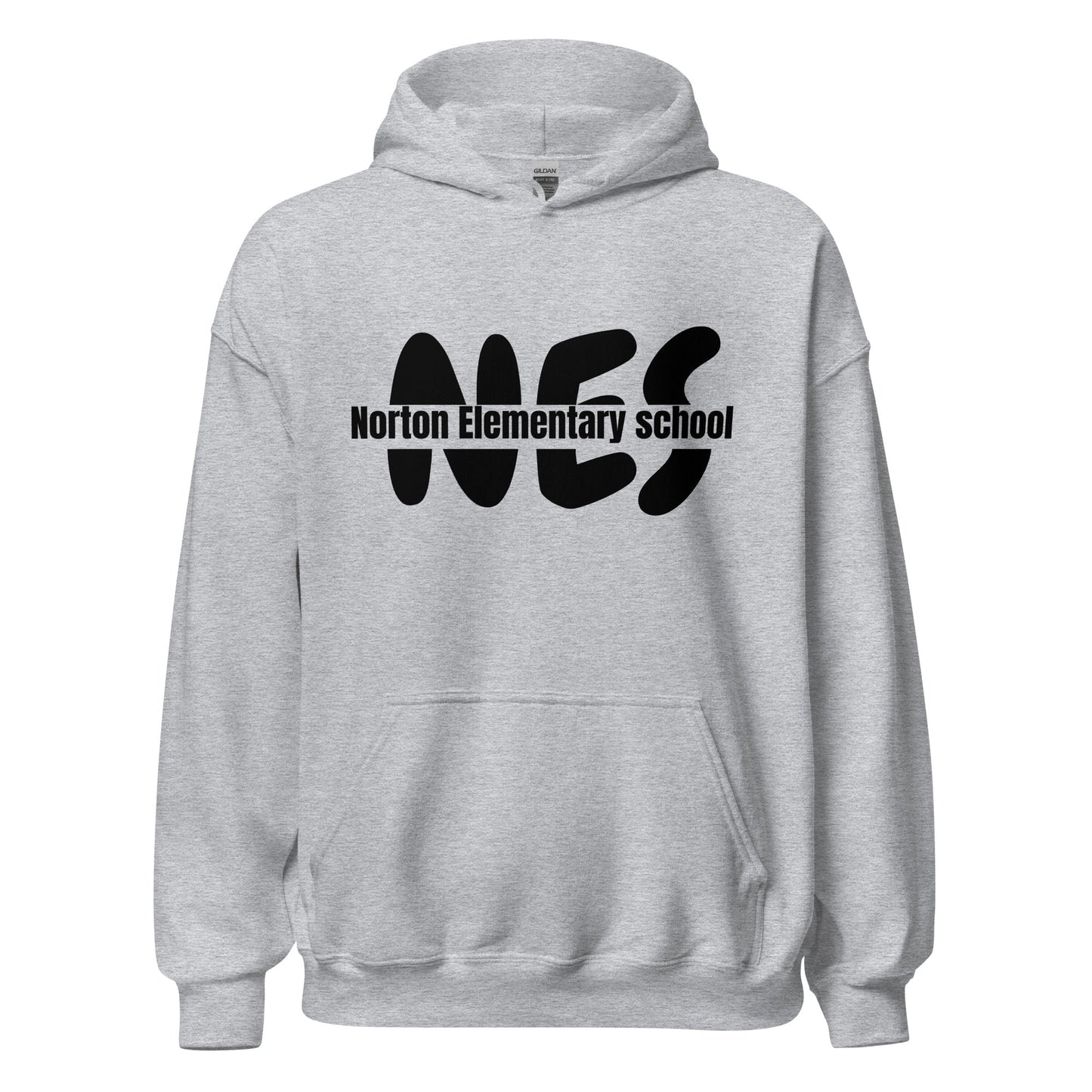 Classic | Hoodie | Norton Elementary School | NES Script Logo