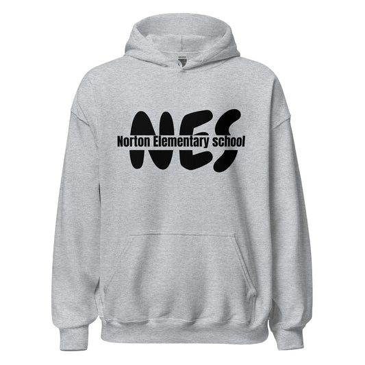 Classic | Hoodie | Norton Elementary School | NES Script Logo