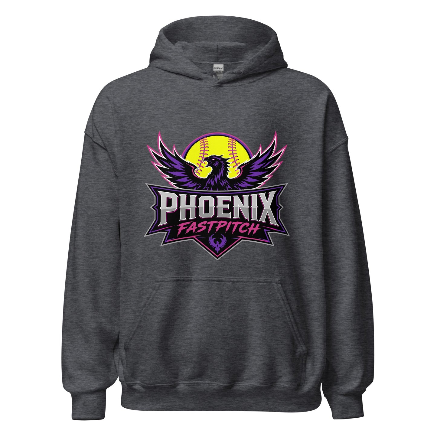Classic | Hoodie | Phoenix Fastpitch | Emblem Logo