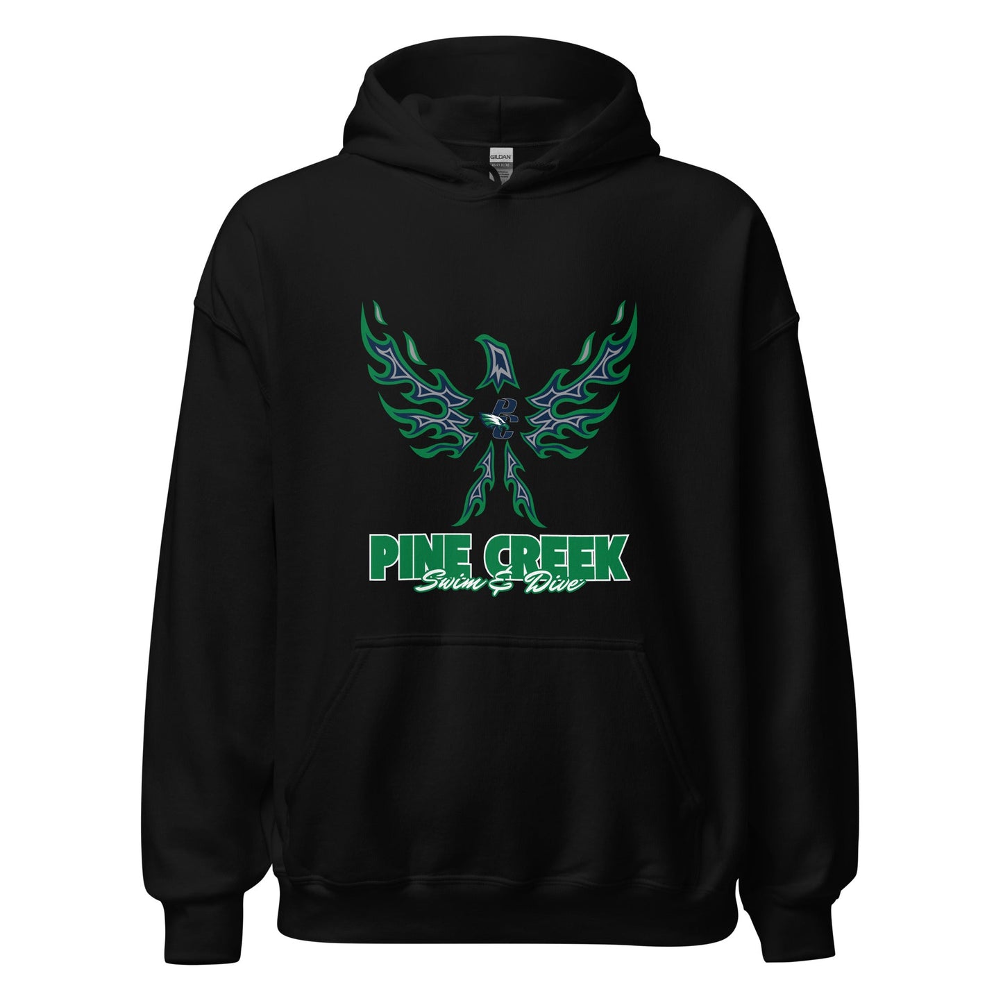 Classic | Hoodie | PINE CREEK SWIM & DIVE | '24 Logo
