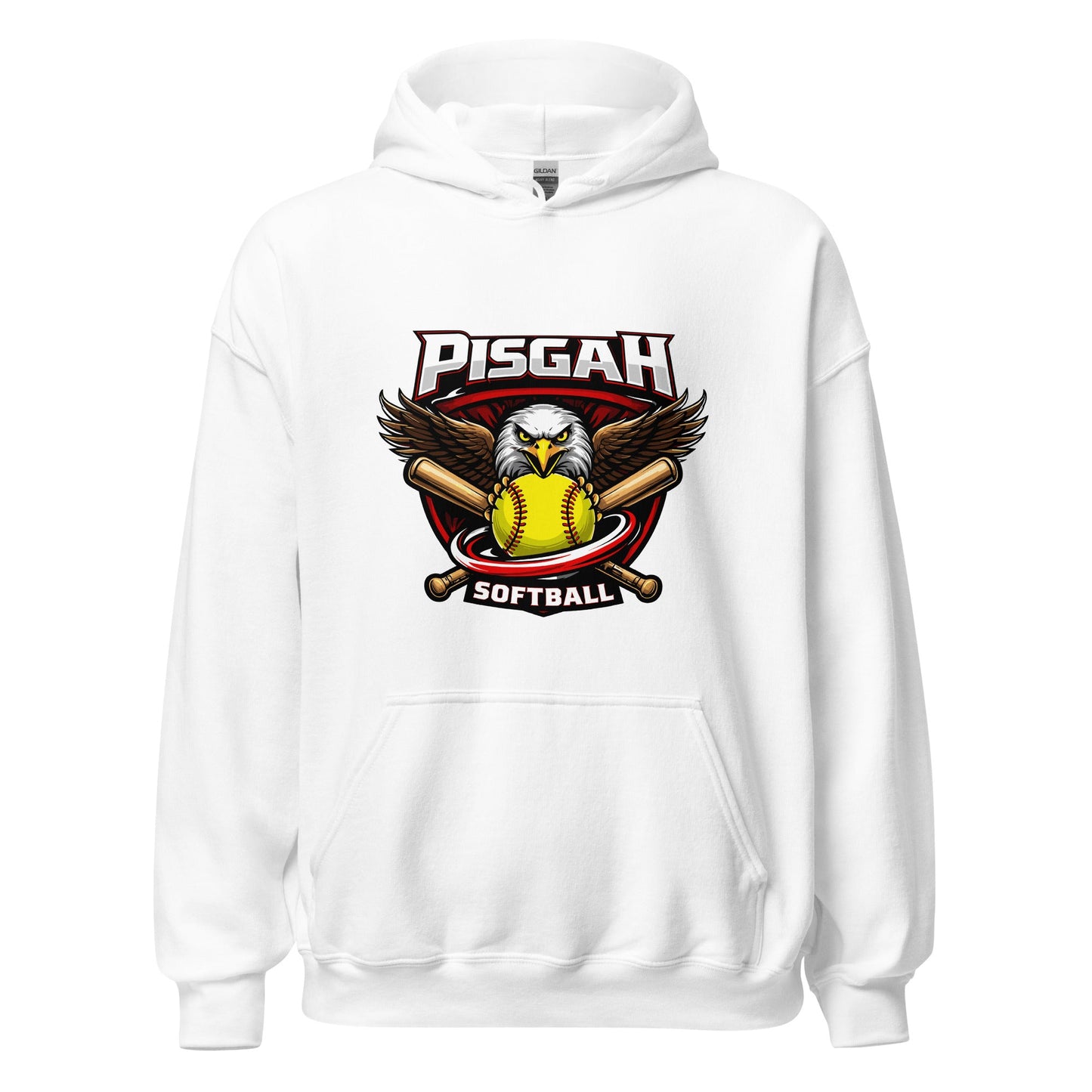 Classic | Hoodie | Pisgah Rec League | Eagle Softball Logo