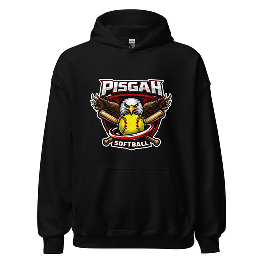 Classic | Hoodie | Pisgah Rec League | Eagle Softball Logo