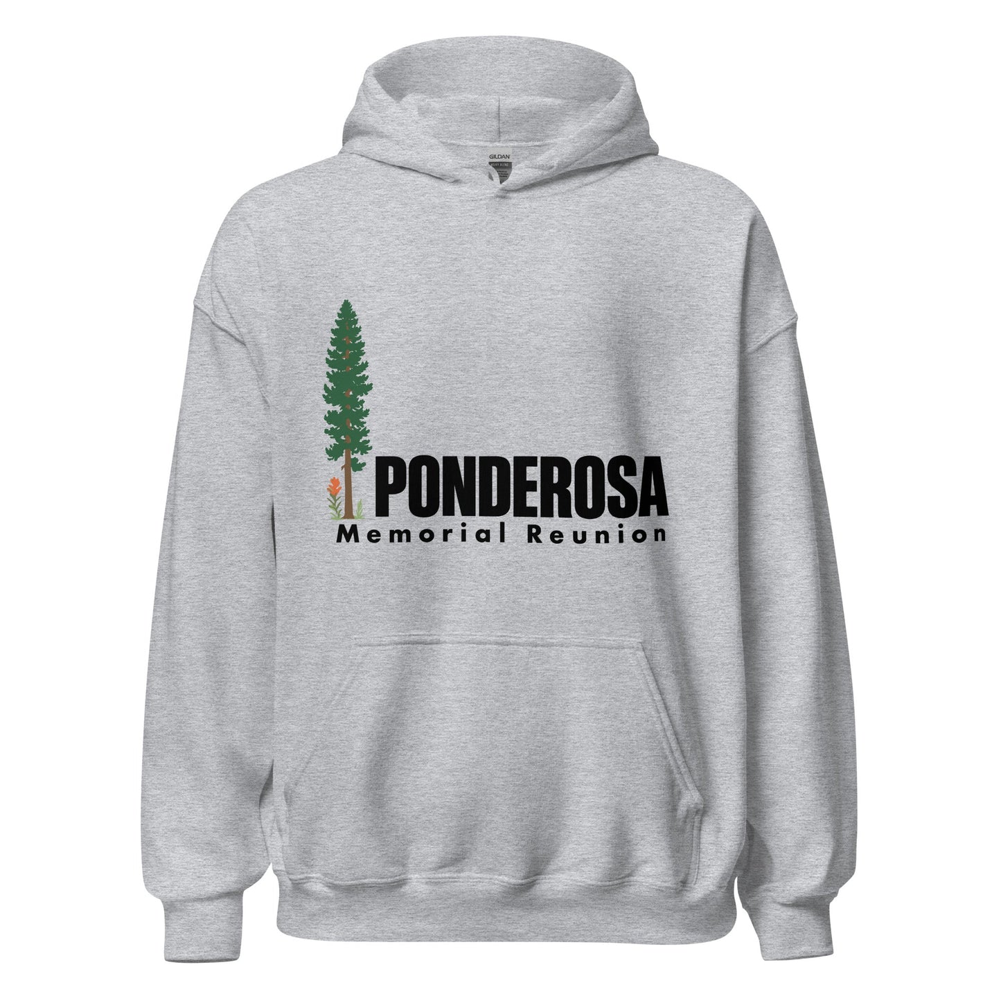 Classic | Hoodie | ponderosa reunion | Memorial Logo
