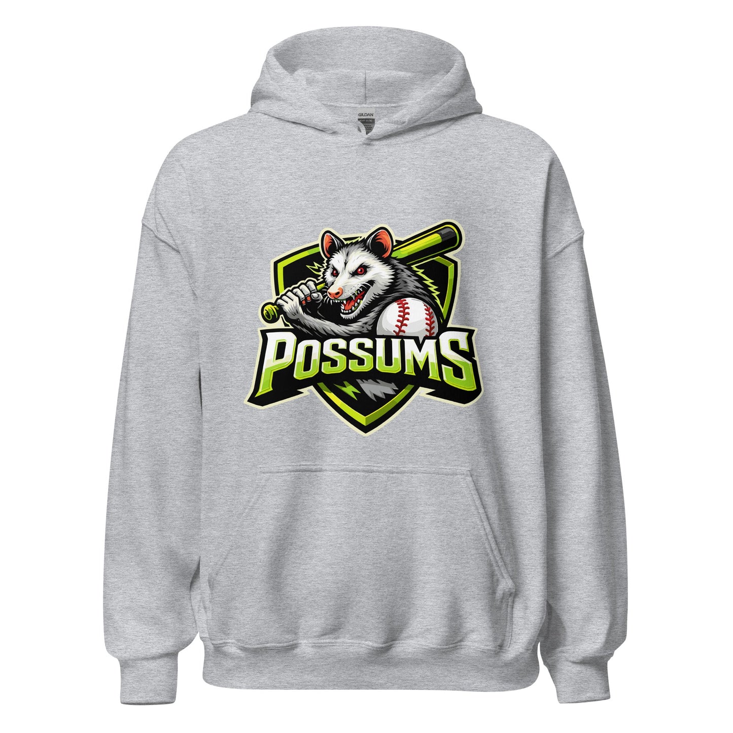 Classic | Hoodie | Possums | Mascot Logo
