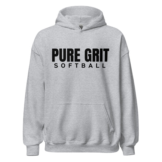 Classic | Hoodie | Pure Grit Softball | Main Logo