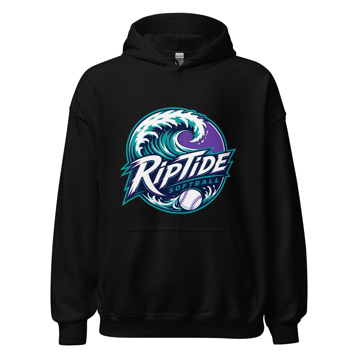 Classic | Hoodie | RipTide Softball | Emblem Logo