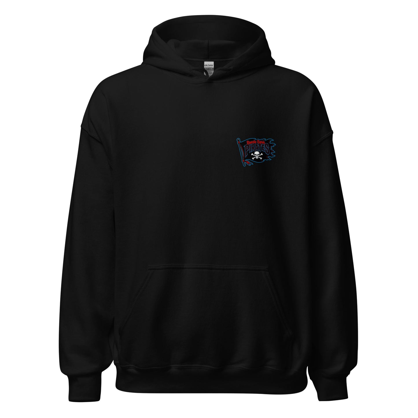 Classic | Hoodie | Roanoke Rapids Pirates | Blackwave Flag Logo