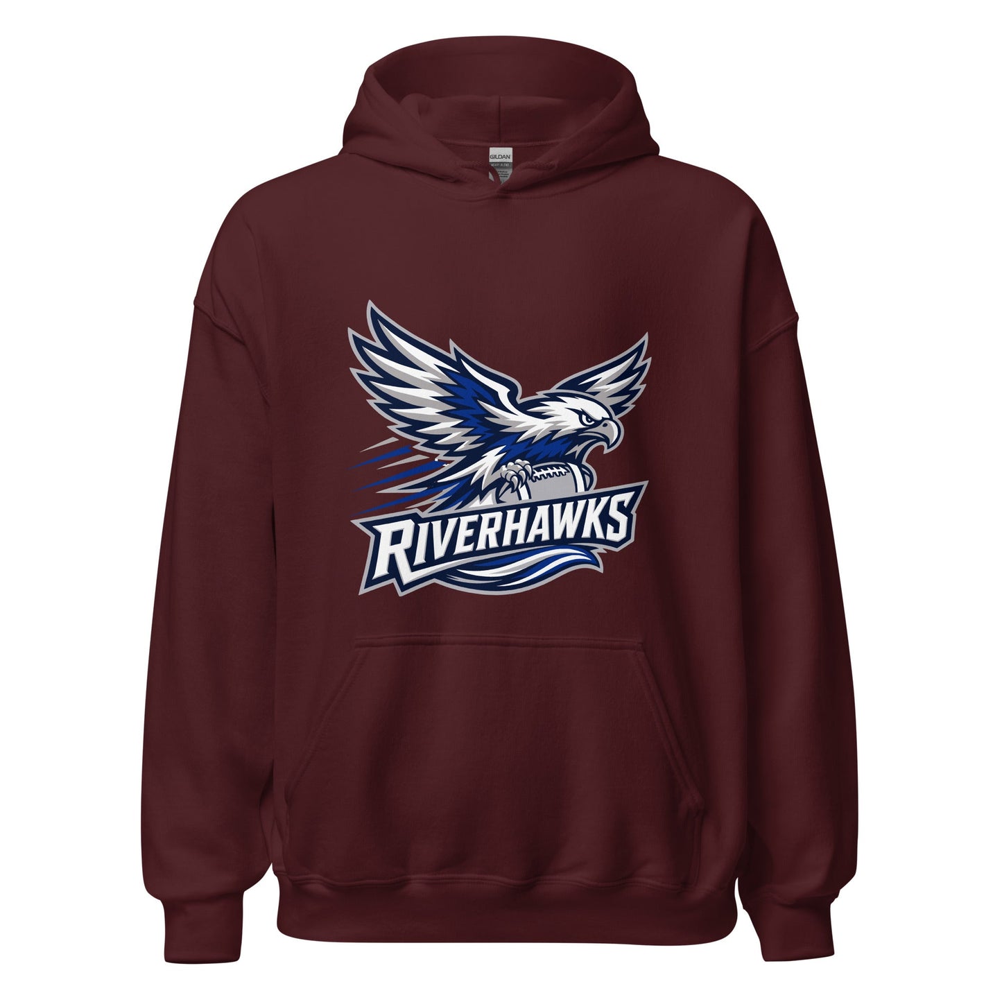 Classic | Hoodie | Rochester Riverhawks | Crest Logo