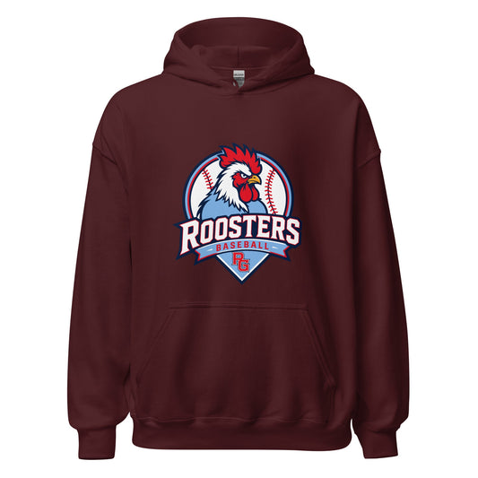 Classic | Hoodie | Rooster Nation | Athletic Crest Logo