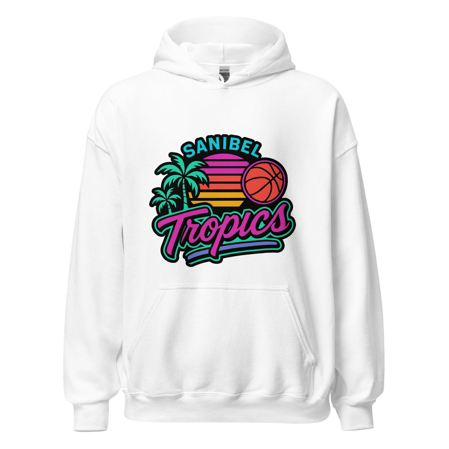 Classic | Hoodie | Sanibel Tropics | Coastal Clash Logo