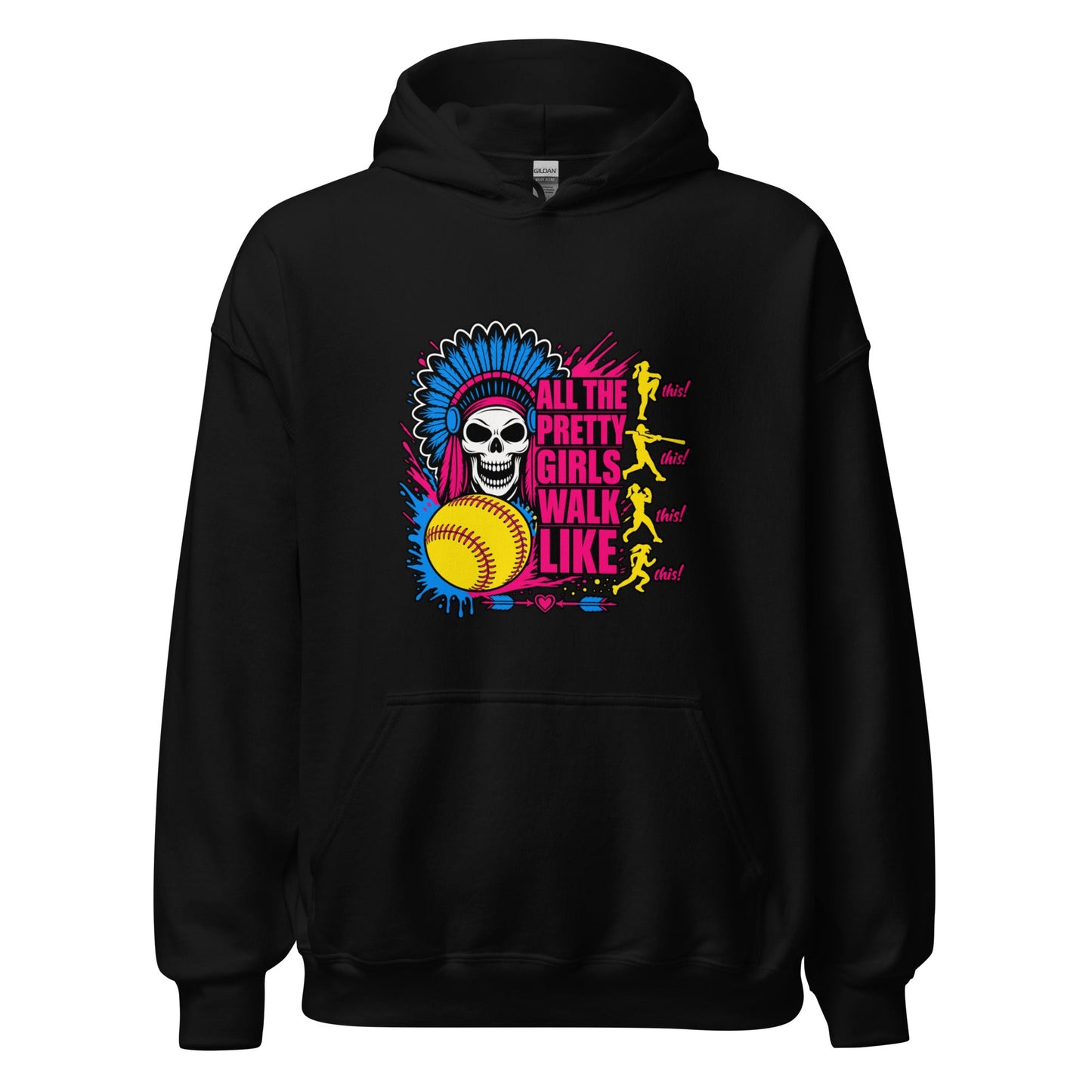 Classic | Hoodie | Savage Softball | Varsity Vanguard Logo