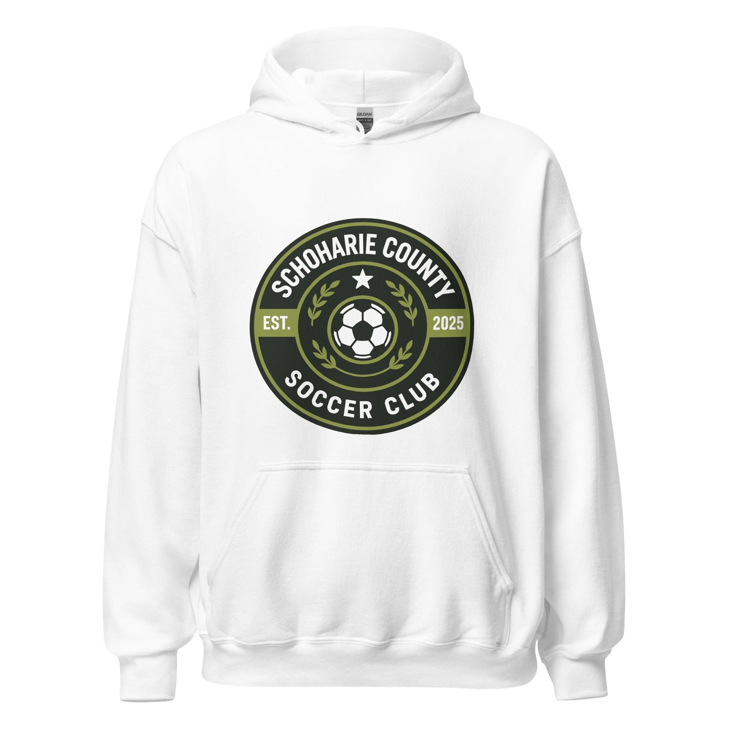 Classic | Hoodie | Schoharie County Soccer Club | Badge Logo