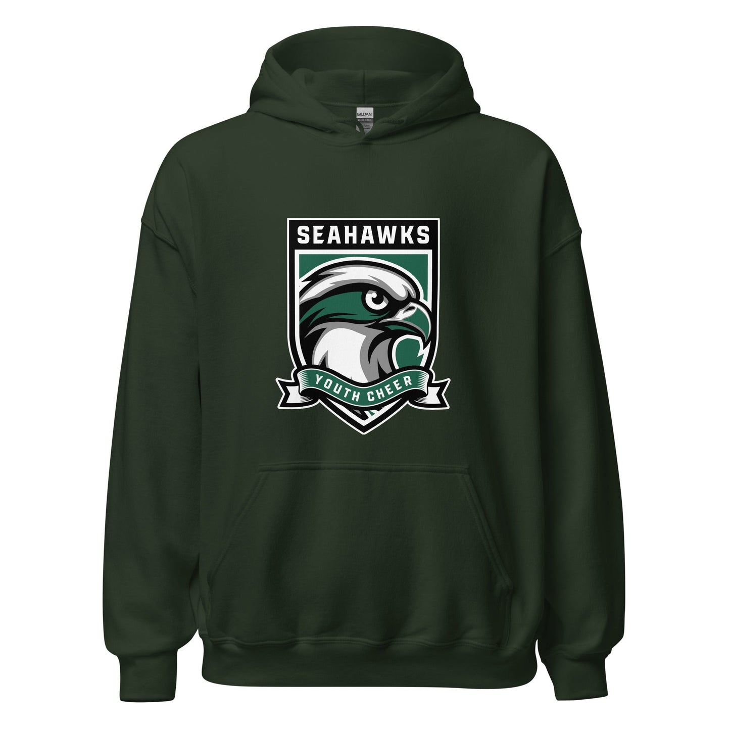 Classic | Hoodie | Seahawks Youth Cheer | Shield Logo