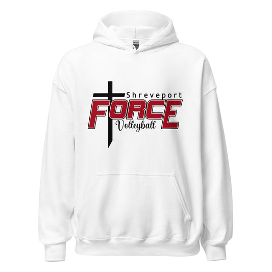 Classic | Hoodie | Shreveport Force Volleyball | Crest Logo