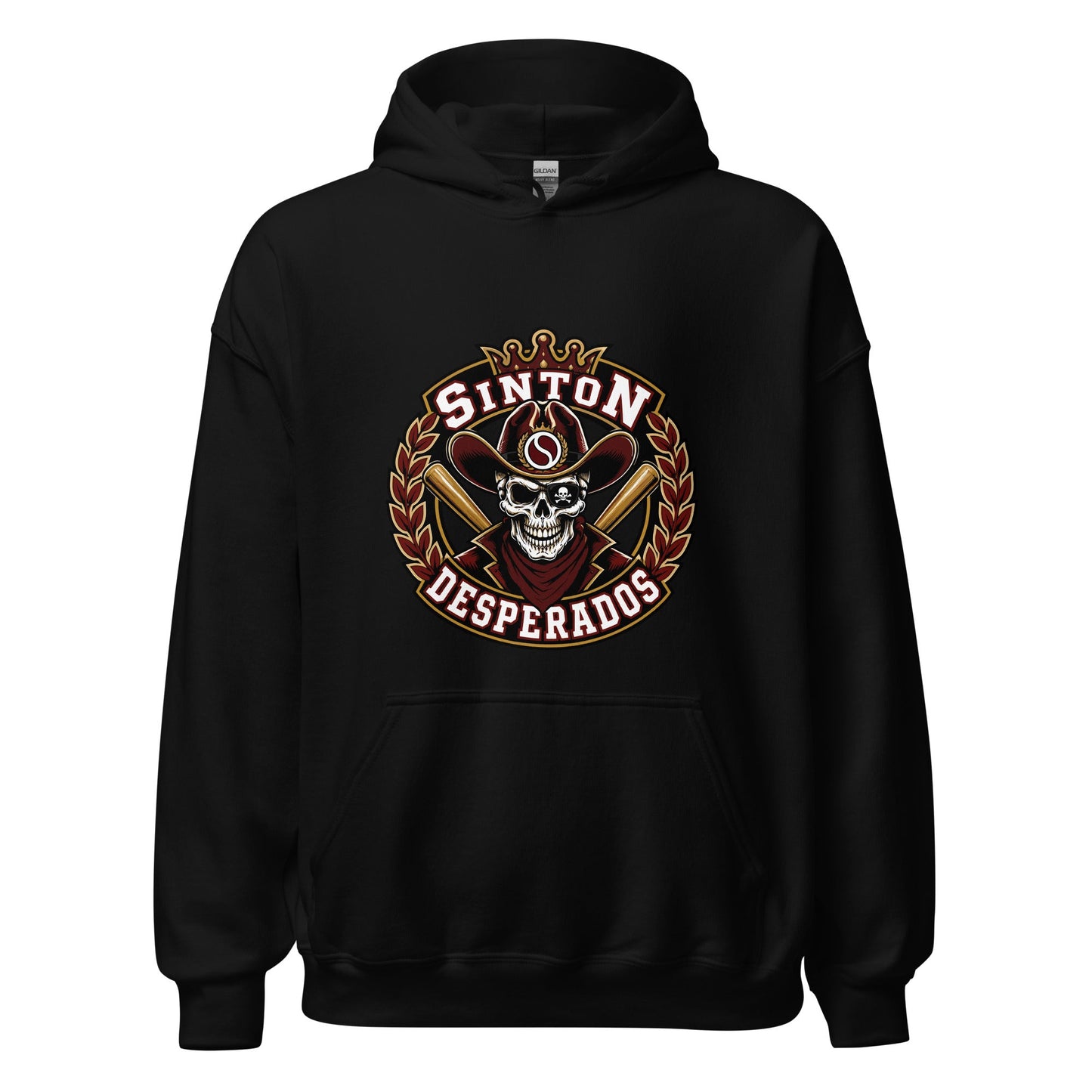 Classic | Hoodie | Sinton Desperados Baseball | Ridge Varsity Logo