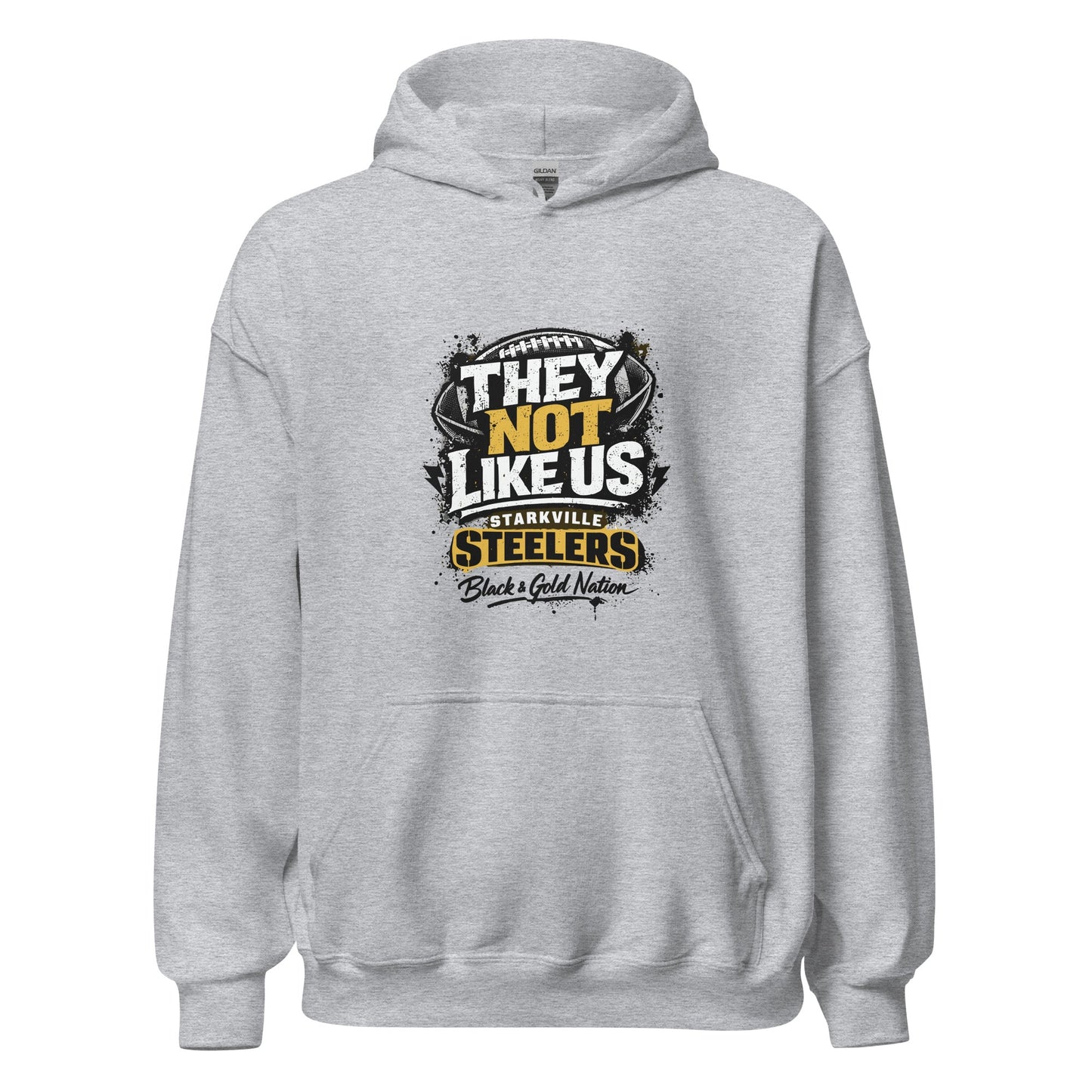 Classic | Hoodie | Starkville Steelers | They Not Like Us Logo