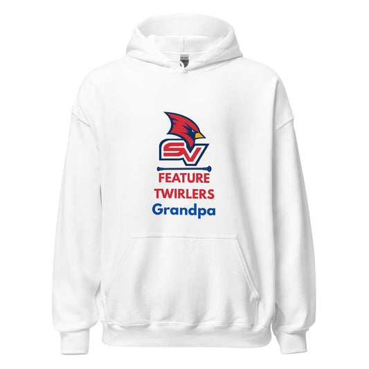 Classic | Hoodie | SVSU Feature twirlers | Grandpa Logo