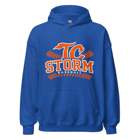 Classic | Hoodie | TC Storm baseball | TC Seams Logo