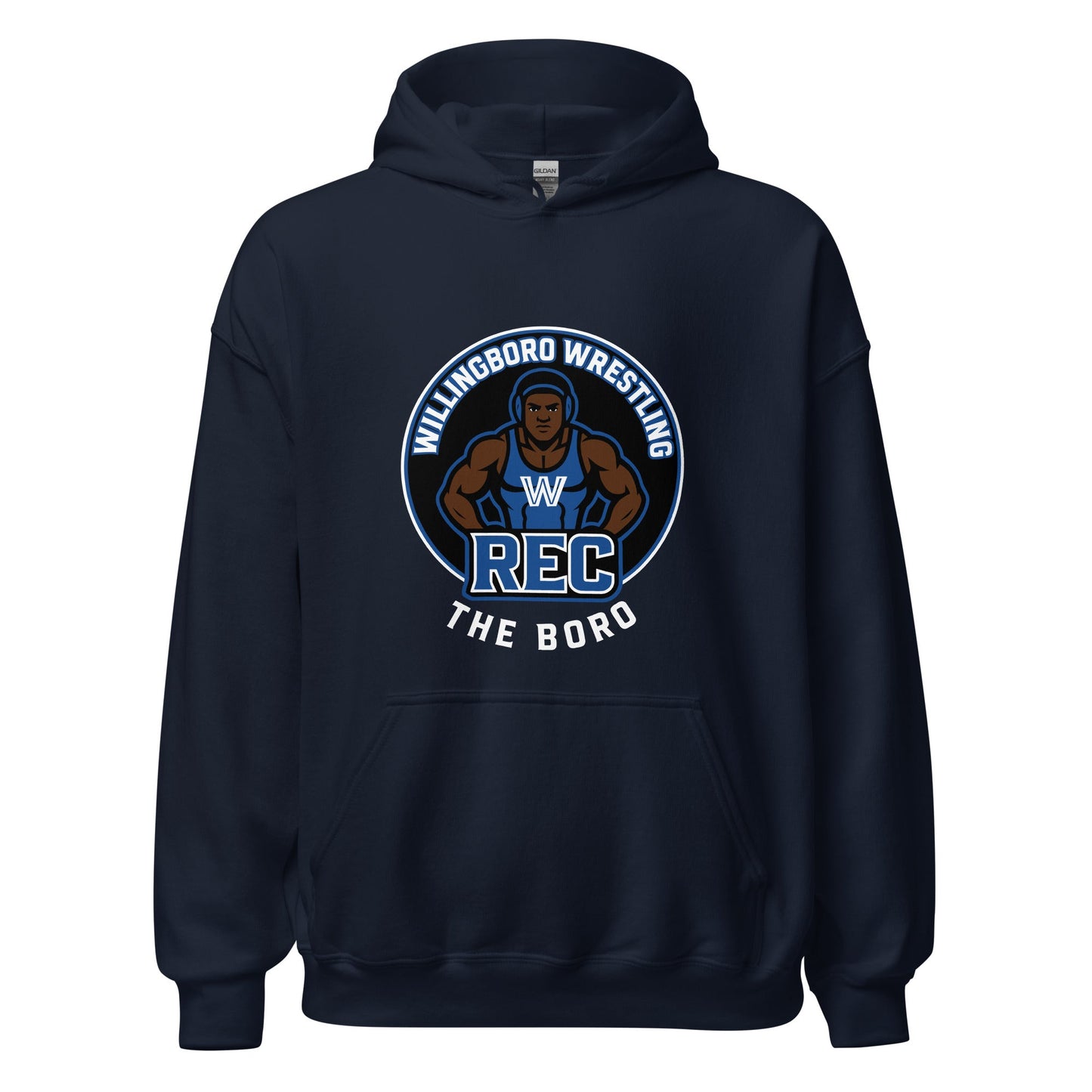 Classic | Hoodie | The Boro Brand | Wrestler Logo