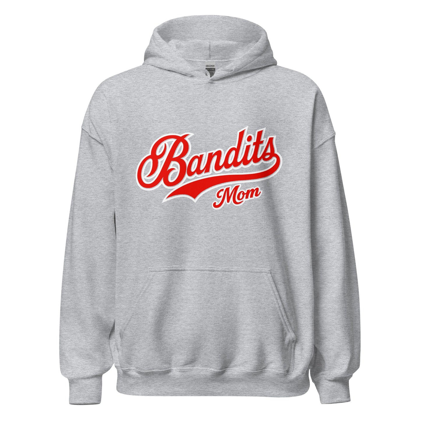Classic | Hoodie | Tri - City Baseball | Bandits Mom Logo