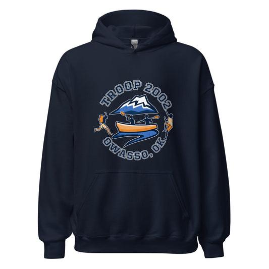 Classic | Hoodie | Troop 2002 | Trailblazer Crest Logo
