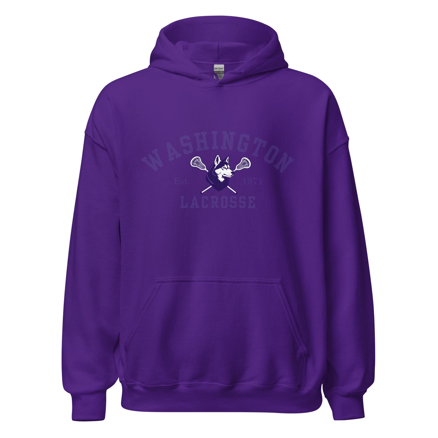 Classic | Hoodie | UW Women's Club Lacrosse | Washington Lacrosse Logo