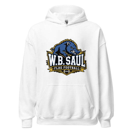 Classic | Hoodie | W.B.Saul Razorbacks | Crest Logo
