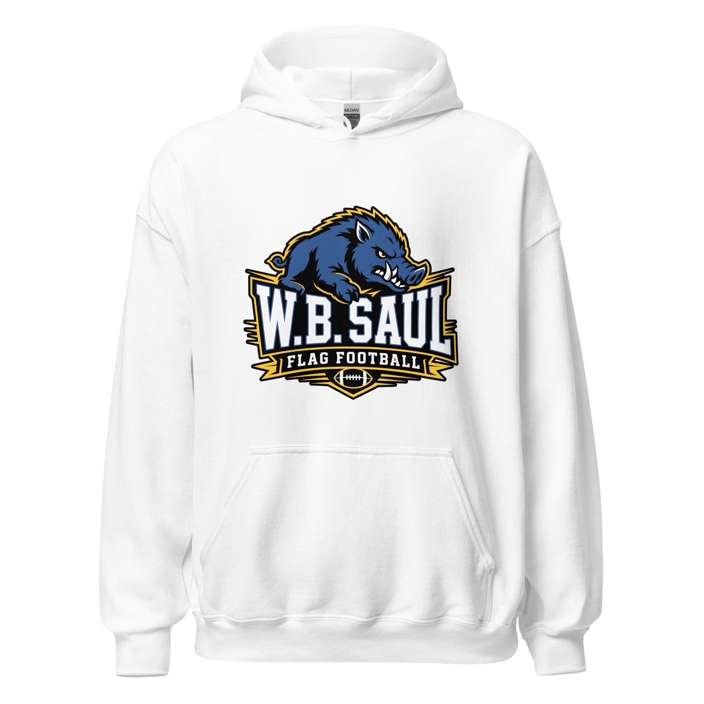 Classic | Hoodie | W.B.Saul Razorbacks | Crest Logo