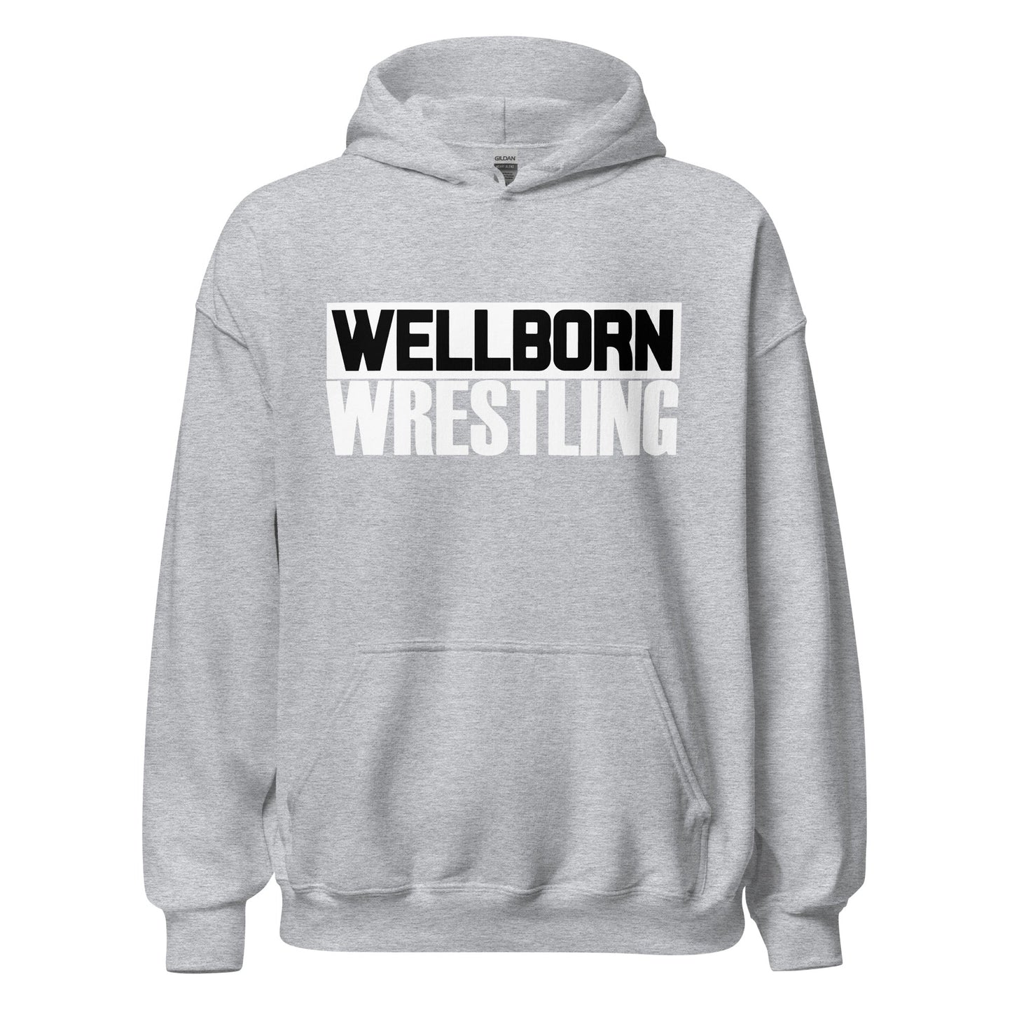 Classic | Hoodie | Wellborn Youth Wrestling | Script Logo