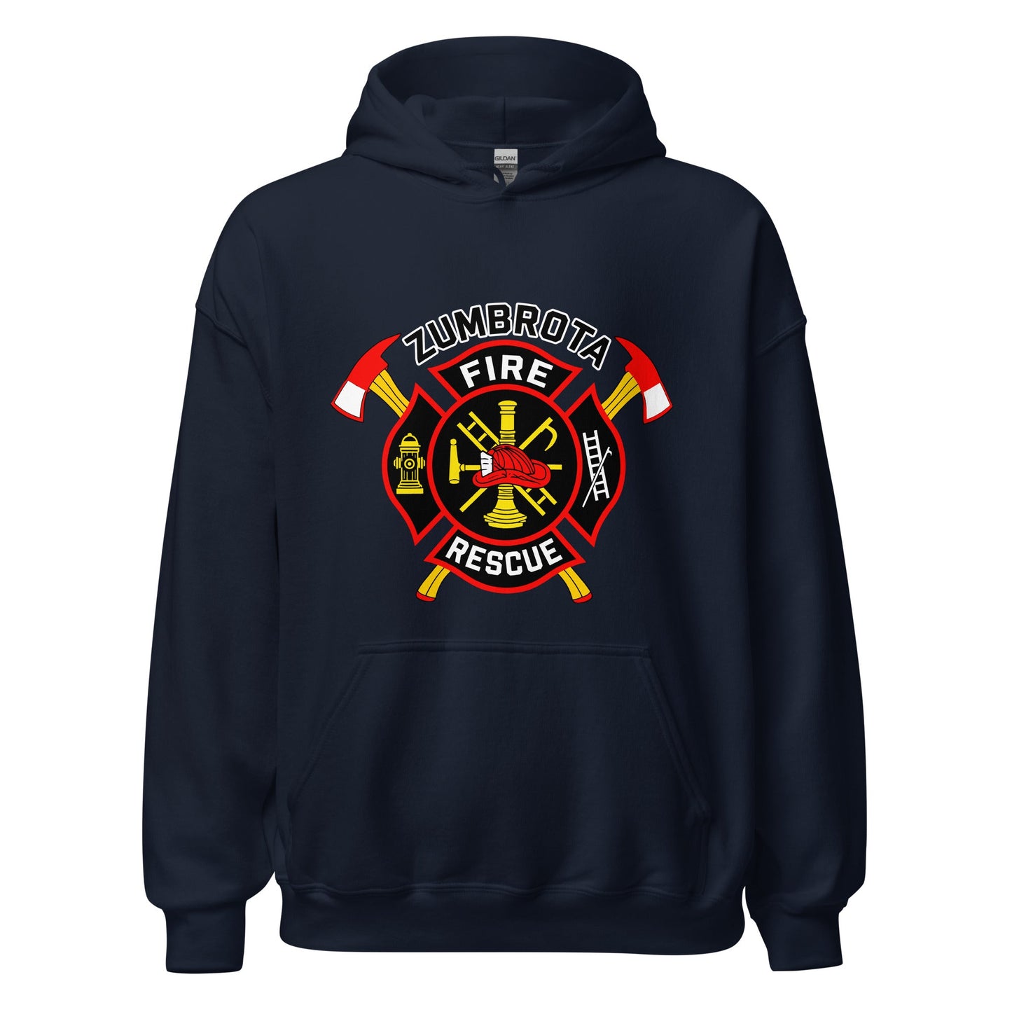 Classic | Hoodie | Zumbrota Fire Department | Vanguard Logo