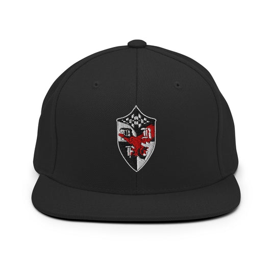 Snapback Hat | Bard College Rugby Football Club | Raptor Logo