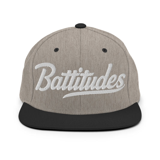 Snapback Hat | Battitudes | Script Logo