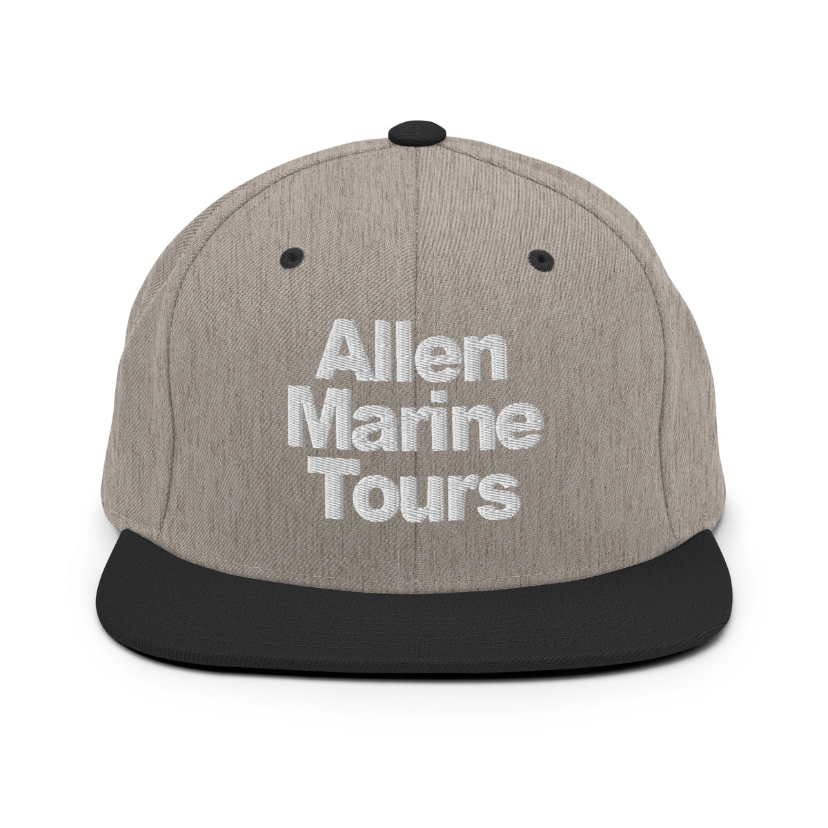 Snapback Hat | Allen Marine | Crest Logo