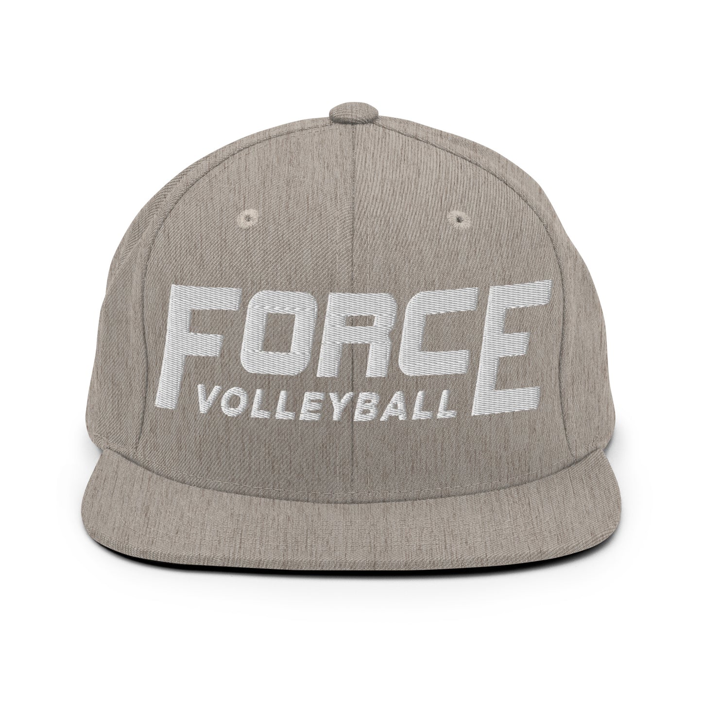 Snapback Hat | Shreveport Force Volleyball | Script Logo