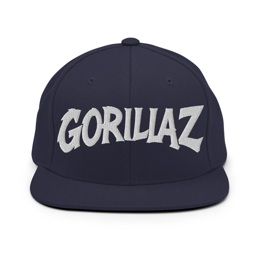 Snapback Hat | Gorillaz | Modern Script Logo